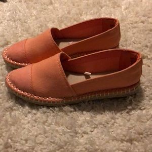 A New Day coral loafers NWOT